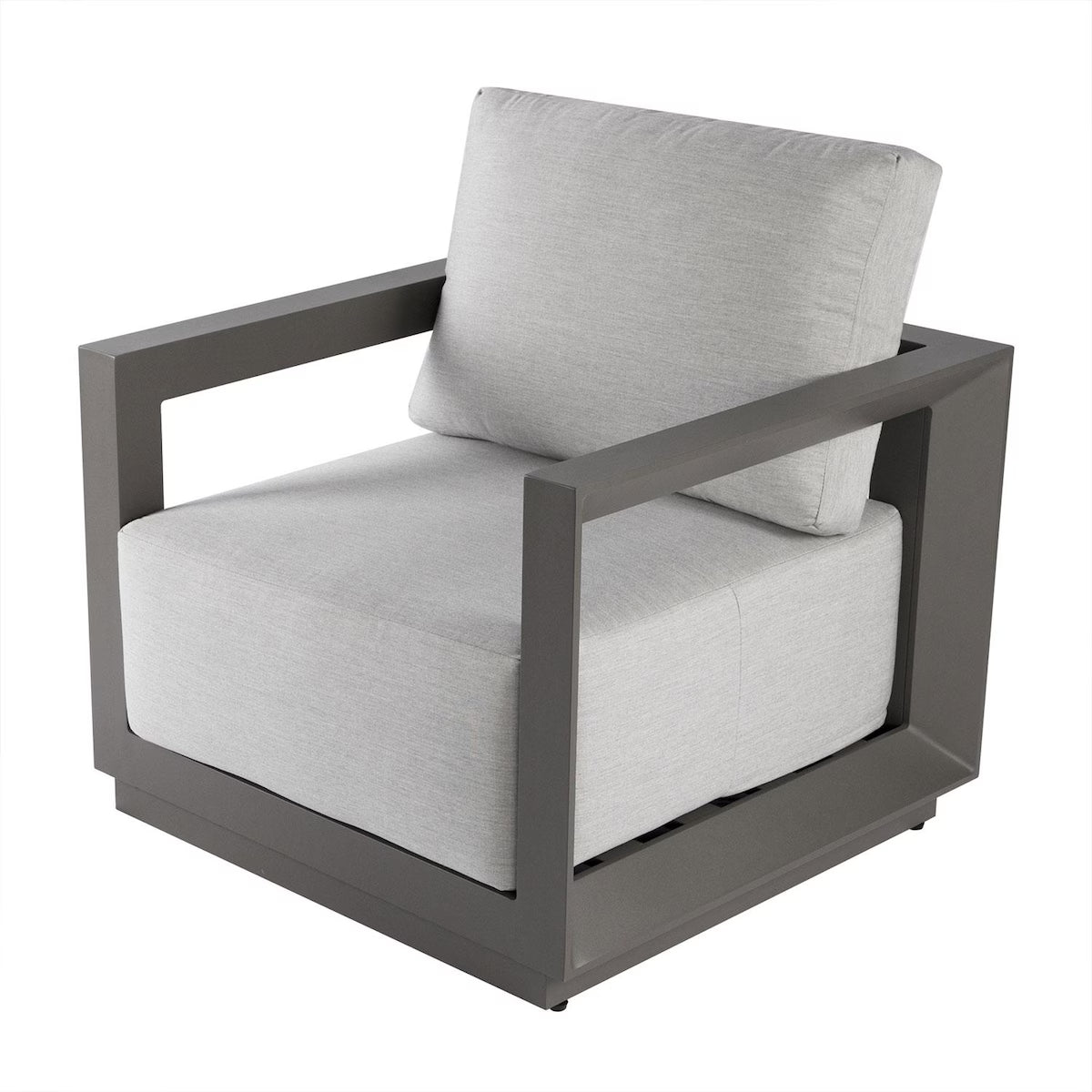 Elementi Newport Aluminum Lounge Chair with Sunbrella Cushions